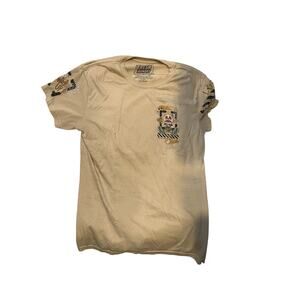 Fresh Laundry Savage All Day Everyday Beige T-Shirt Mens XL